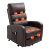 PU Leather Cinema Armchair Sofa Electric Power Lift Riser Massage Recliner Chair