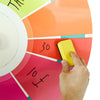 60CM Color Prize Wheel Dry Erase Tripod for Trade Show Fortune Spinning Game UK
