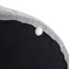 Crushed Velvet Round Footstool Dressing Table Stool Pouffe Seat Chair Side Pouf
