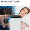 OAYAJIA 25L/Day Quiet Air Dehumidifier with Purifier, Timer, for Home Laundry UK