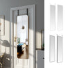 Full Length Over Door Mirror Door Hung Mirror Dormitory Wardrobe Bedroom Mirror