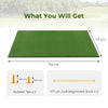 Golf Hitting Mat Artificial Turf Mat Indoor Outdoor Golf Practice Grass Mat