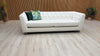 DFS ‘Libertie’ 4 Seater Sofa Cream Sensual Velvet Plush Chesterfield BRAND NEW