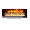 2kW Home Wall Fan Heater Timer Bathroom Workshop Electric Wall mounted Remote