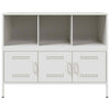 Sideboard White 100.5x39x79 Cold-rolled Steel S6K6