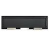 Bio Ethanol Fireplace Fire Burner Wall Mounted / Insert Heater 140x40 with Glass