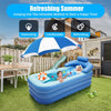Inflatable PVC Adult Bathtub Freestanding Foldable Home Spa Soaking Bath Pool
