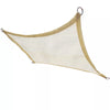 Outdoor Sun Shade Sail Patio Suncreen Awning Garden Sun Canopy 90% UV Block HDPE