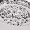 Luxury Crystal LED Ceiling Light Cool White Lamp Fitting Pendant Chandelier Deco