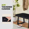 Hallway Bench End of Bed Bench Upholstered Ottoman Padded Seat Stool for Bedroom