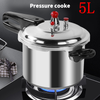 5 Litre Aluminium Pressure Cooker Quick with Lid Latch Indicator Explosion-Proof