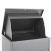 Lockable Metal Parcel Delivery Secure Dropbox Outdoor Storage Letter Post Box UK