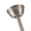 UK 42'' LED Invisible Ceiling Fan Light Colour Changing Chandelier Lamp w/Remote