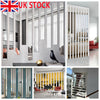 5-50 Pcs Long Strip Mirror Acrylic Wall Stickers Self-adhesive Tile Rectangle UK