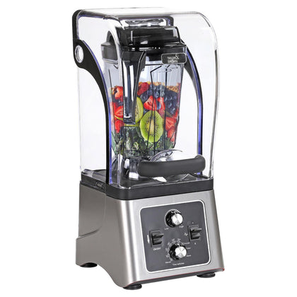 2.5L Commercial Bar Blender with Sound Enclosure Juicer Smoothie Ice Crush