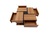 Coffee Table With 4 Drawers Woodeffects Side Table Modern Living Room Furniture