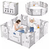 10/14/18 Panels Foldable Baby Playpen Kids Safety Child Play Center Yard Indoor