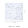 24x Square Floor Tiles Marble Effect Vinyl Flooring Self Adhesive Covering 5m²