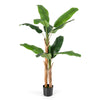 5.4 FT Tall Artificial Banana Tree Fake Banana Tree Indoor Office Decor