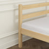 Panana Wooden Single Bed with Low Headboard without Footboard