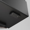 High Gloss Black TV Stand Cabinet Unit 2 Door Sideboard with LED Lights 120cm