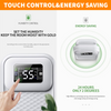 1.5L Dehumidifier Portable Quiet Home Air Dryer for Mould Moisture Damp Remote