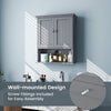 Bathroom Cabinet Hanging Cabinet Wall-Mounted Multipurpose Storage Cabinet