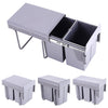 30L/40L Integrated Pull Out Kitchen Waste & Recycling Bin for Cabinet/Under Sink