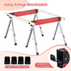 Heavy Duty Saw Horses 2 x 4 Support Arms & Flip-down Pegs