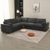 Panana Sofa Suite Set 3 2 or Corner Chaise in Dark Grey Or Light Grey