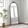 180CM TALL FULL LENGTH FLOOR MIRROR STUNNING METAL FRAME LEANING WALL MOUNTED