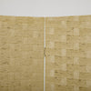 4 Panel Folding Room Dividers for Wall, Privacy Screen Panels, Brown