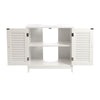 Bathroom Toilet Basin Sink Vanity Cabinet Storage Unit Cupboard Wooden Shelf MDF