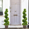 90cm Artificial Spiral Tree Topiary Boxwood Buxus Garden Potted Plant Twist Tree
