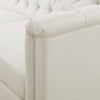 Dusk Chesterfield 3 Seater Sofa - Cream Linen RRP £999