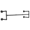 Industrial Pipe Clothes Rack Space-Saving Hanging Garment Rack Rod Laundry Room