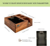 IKAPE V2 Espresso Knock Box, 58MM Espresso Coffee Organizer Box Fit for Storage