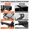 Trailer Hitch Mounted Cargo Carrier 90kg Capacity Rust-proof Cargo Basket