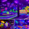 36W UV LED Blacklight Party Ultraviolet Strip Lamp Disco Club Fluorescent Decor
