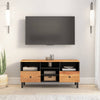 Gecheer TV Cabinet 100x33x46 Solid Wood Acacia M4P1