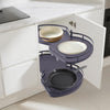 Pull out Blind Corner Basket Twin Shelves Holder Rack Soft Close Kitchen Cabinet