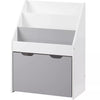 Kids Bookshelf, Toy Organiser with Removable Storage Drawer, Children’s bookcase