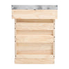 Solid Wood Bee Hive Bee Keeping National UK Beehive Beekeeping Insect Box Hotel