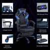 Computer Desk Seat Gaming Office Chair Swivel Recliner Executive Footrest Green