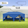 6m x 3m Garden Heavy Duty Pop Up Gazebo Marquee Party Tent Wedding Canopy New