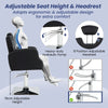 Hydraulic Barber Chair Salon Chair Height Adjustable 360° Swivel Hair Salon