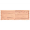 GuyAna Wall Shelf Brown 120x40x4 Treated Solid Wood Oak,Wall Shelves, P2P7
