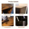Bookcase Modern Bookshelf Cabinet Storage Shelving Display Shelf for Home Office