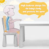 3 Piece Kids Table and Chair Set Toddler Activity Desk and Chairs Kids Furniture