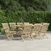Folding Garden Chairs 8 pcs Grey 56x61x89 cm Solid Wood Teak vidaXL